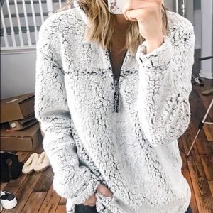Sherpa pullover